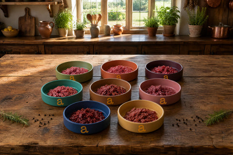 ardam raw dog food sample pack 8 x 300g